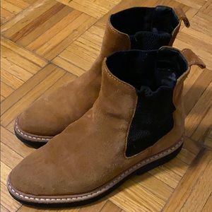 M4DE women’s brown suede boots 6
